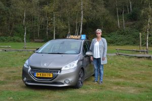Rij instructeur Anja van Spanje
